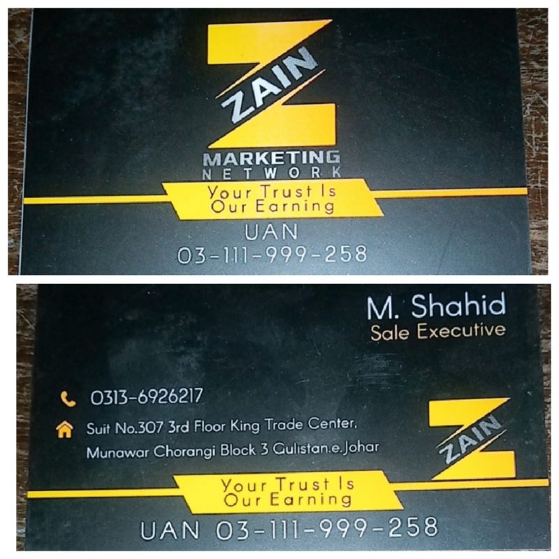 Logo Realestate Agency Zain Marketing Network