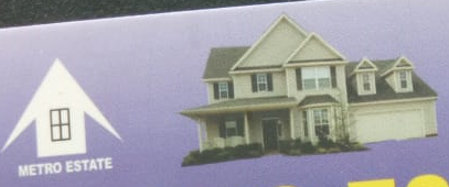 Logo Realestate Agency Metro Estate 