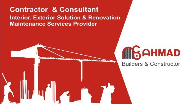 Logo Realestate Agency Ahmad Builders & Constructor
