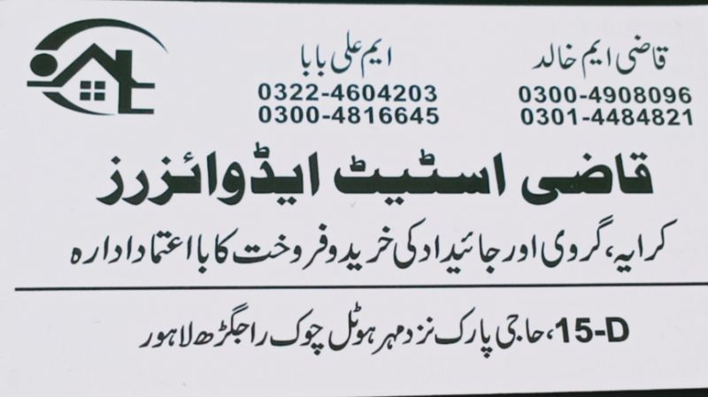 Logo Realestate Agency Qazi Estate Advisor