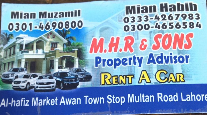 Logo Realestate Agency M.H.R & Sons Property Advisors