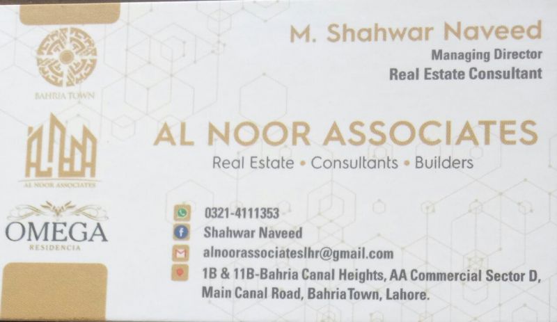 Logo Realestate Agency Al Noor Associates 