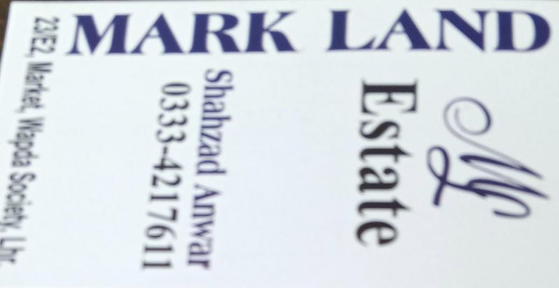 Logo Realestate Agency Mark Land Estate