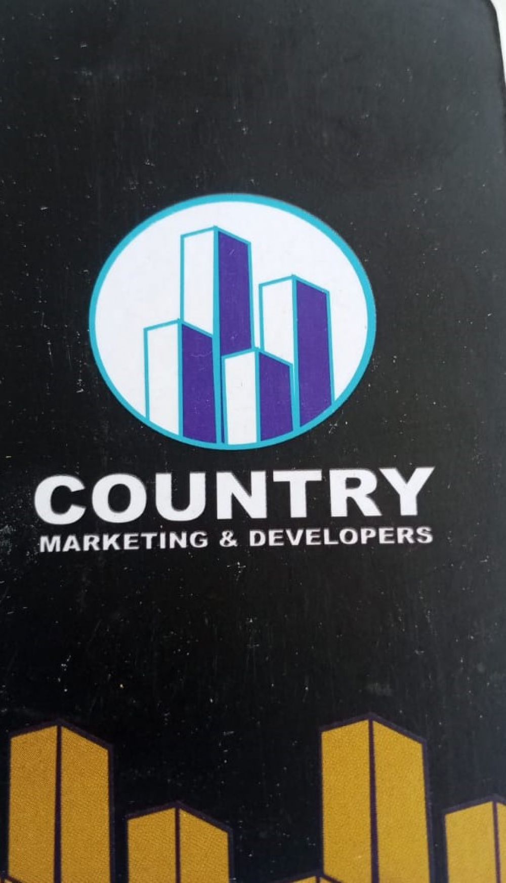 Logo Realestate Agency Country Marketing & Dwvelopers