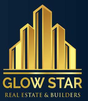 Logo Realestate Agency Glow Star Real Estate & Builders