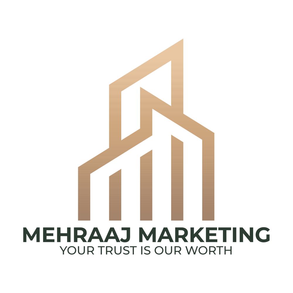Logo Realestate Agency Mehraaj Marketing & Real Estate