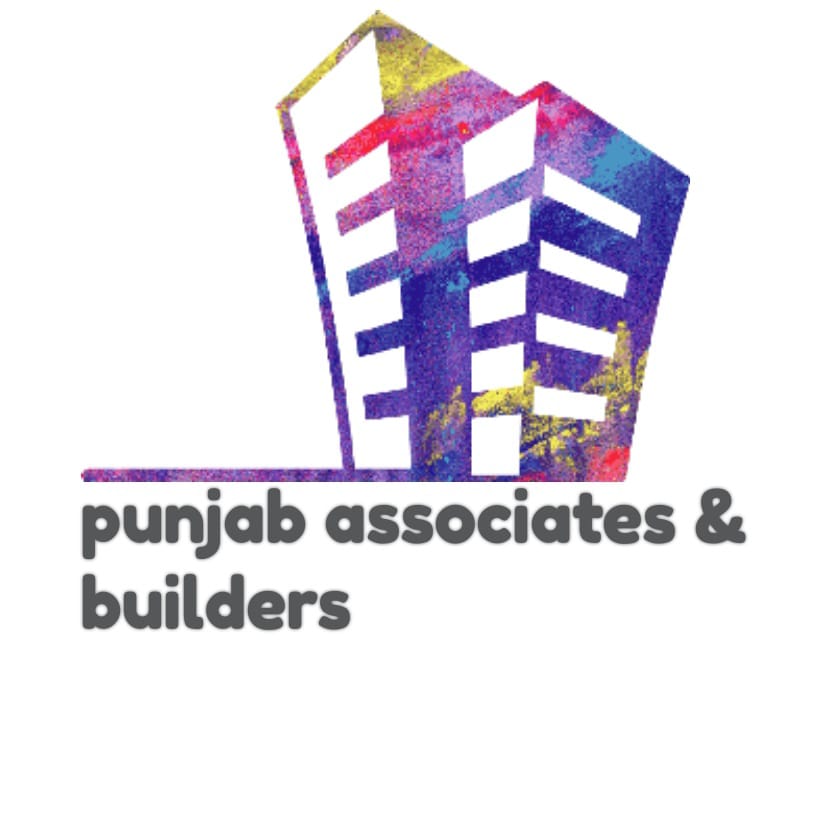 Logo Realestate Agency Punjab associates Builders