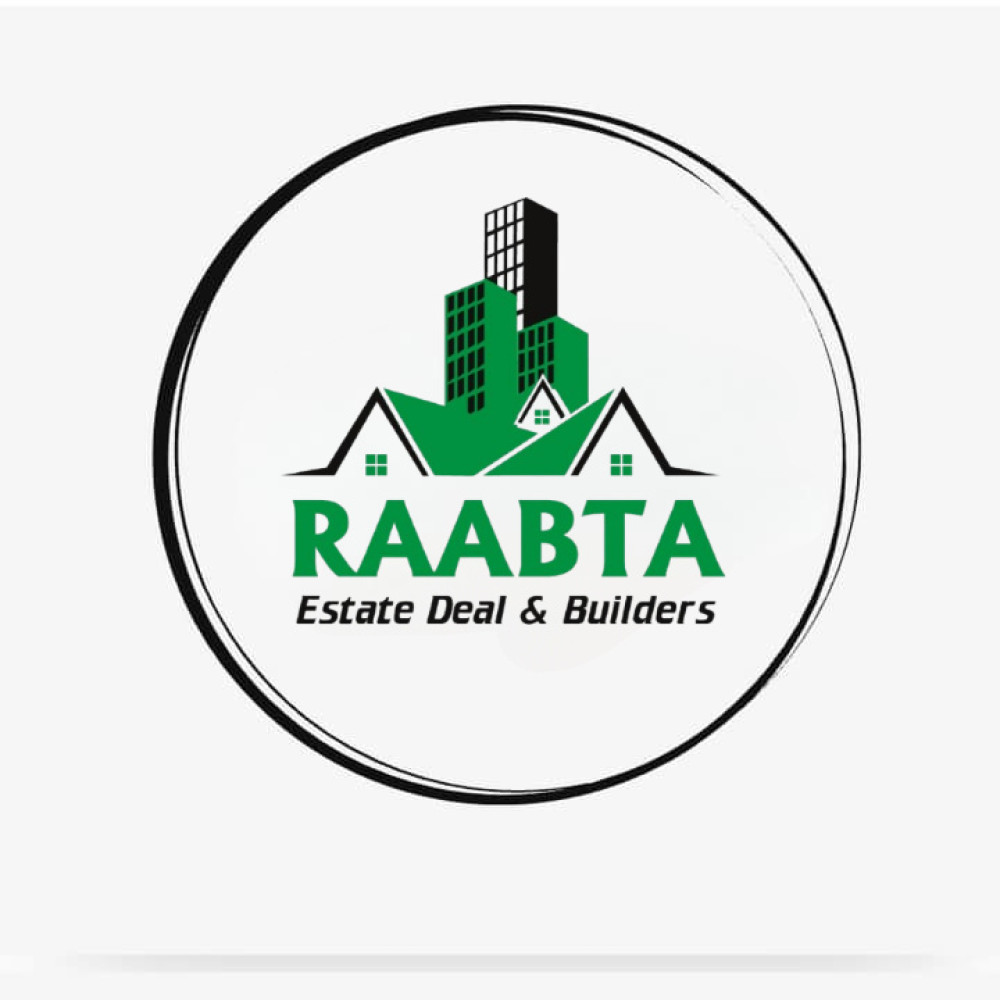 Logo Realestate Agency Raabta Estate Deal & builders