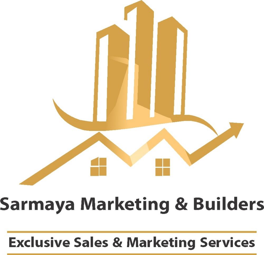 Logo Realestate Agency Sarmaya Marketing & Builder
