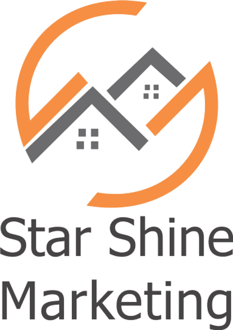 Logo Realestate Agency Star Shine Marketing
