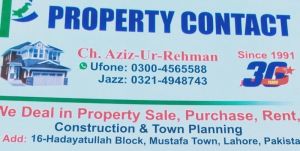 PROPERTY CONTACT Lahore
