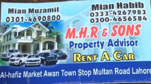 M.H.R & Sons Property Advisors Lahore