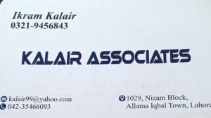 Logo Kalair Associates Lahore