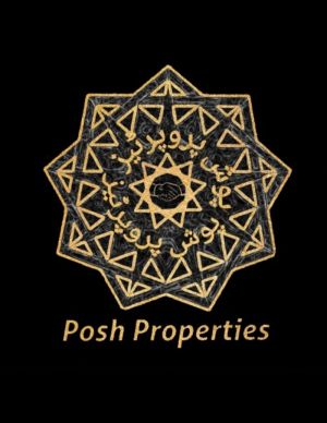 Logo Posh Properties  Multan