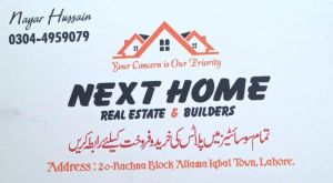 Next Home Real Estate & Builders Lahore