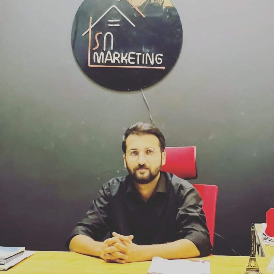 Realestate Agent Muzammil Hussain SN Marketng Lahore