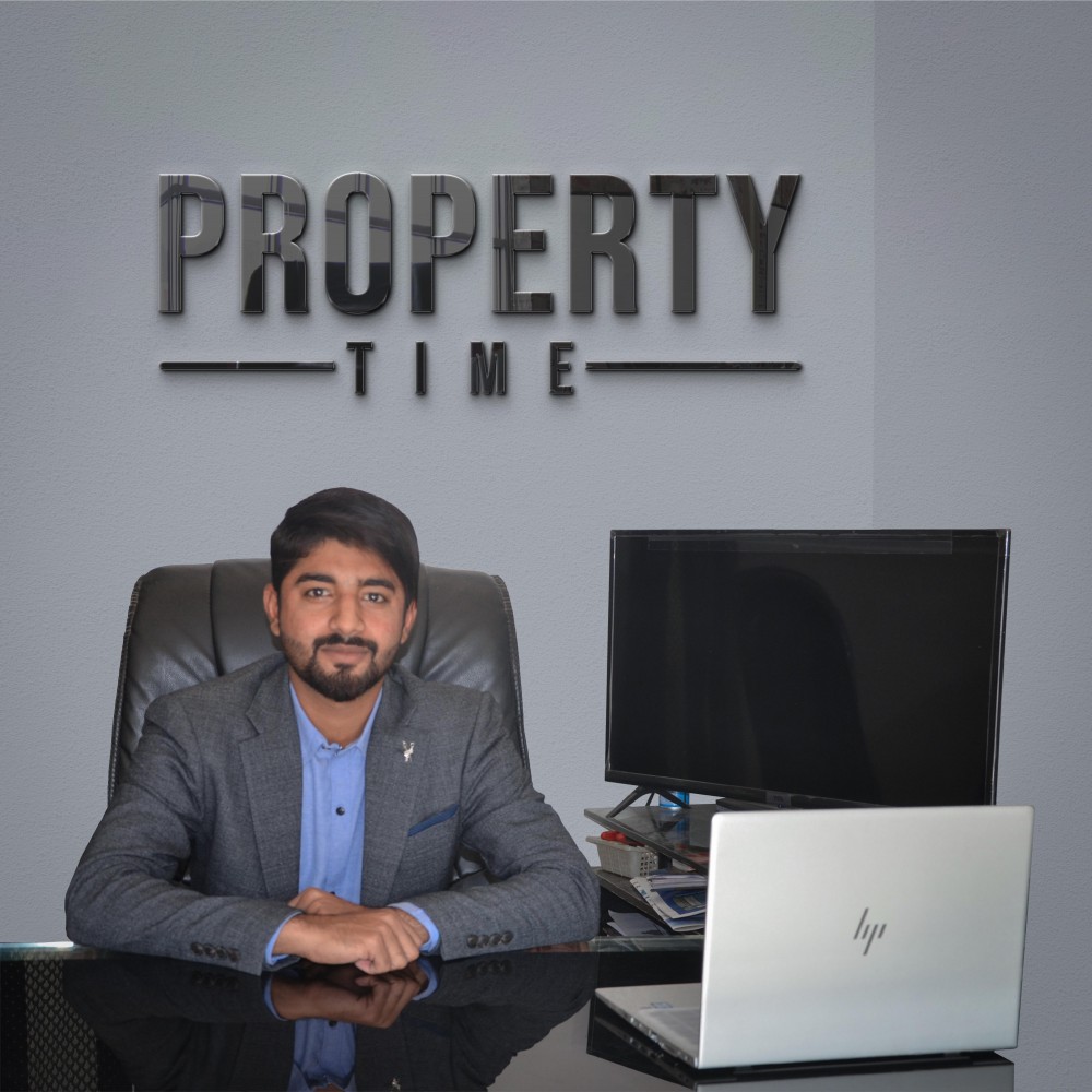 Realestate Agent Aziz Jutt  Property Time (Pvt) Ltd. Sargodha