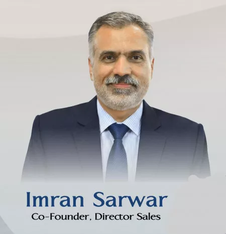 Co- Founder, Director Sale-Imran Sarwar
