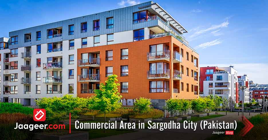 Commercial Areas in Sargodha City Pakistan