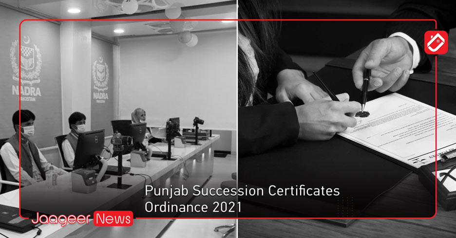 Punjab Succession Certificates Ordinance 2021