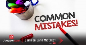 Common Land Mistakes