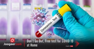 Don't Go Out, Free Test For COVID19 at Home