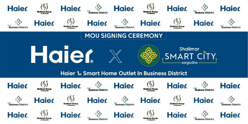 MOU Signing: Haier x Shalimar Smart City - A New Era of Smart Living Begins!