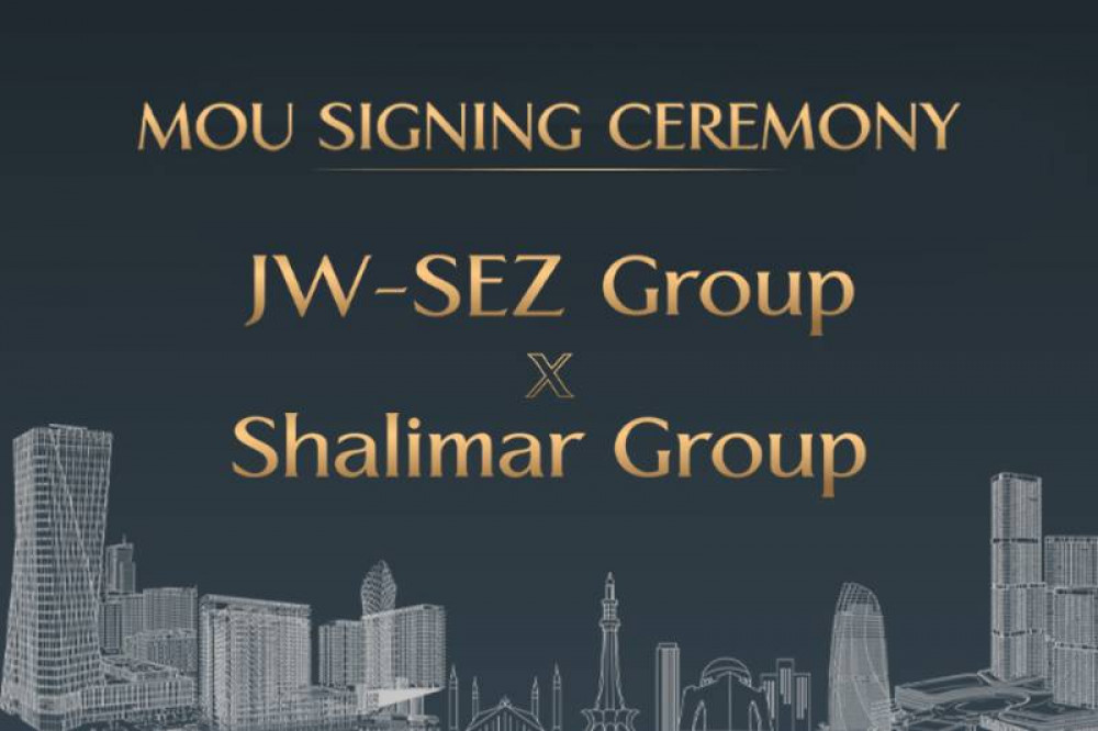MoU Signing Ceremony Between JW SEZ Group & Shalimar Group Launching Zalmi Developments