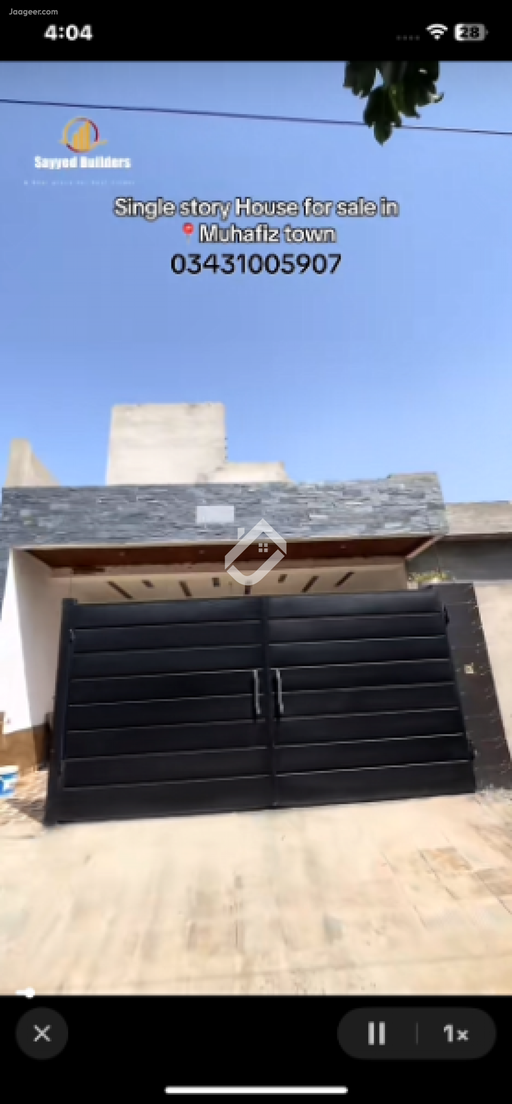 11 Marla House For Sale In Muhafiz Town Faisalabad Road 