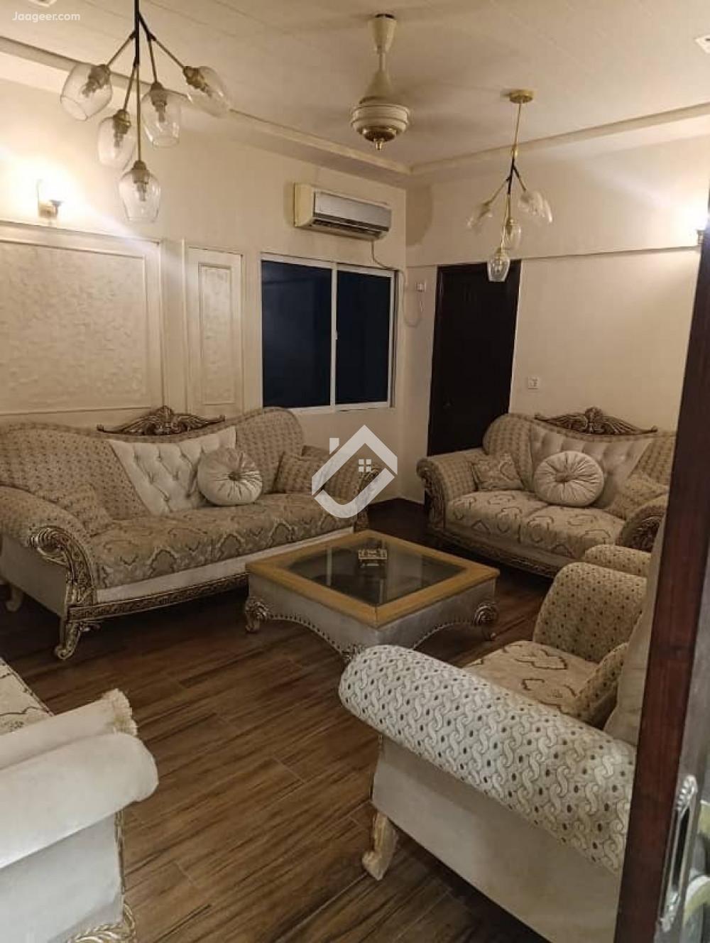 1500 Sqft Fully Furnished Apartment For Rent In PECHS II