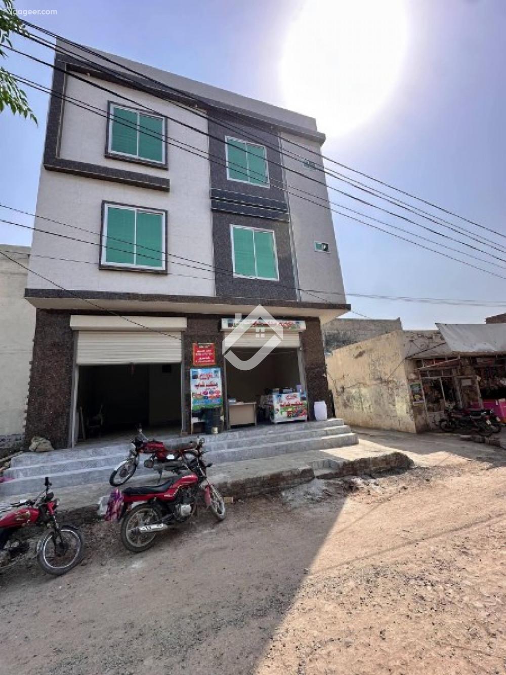 2 Marla Shop+Flat For Sale In Satellite Town Sargodha D-BLOCK 