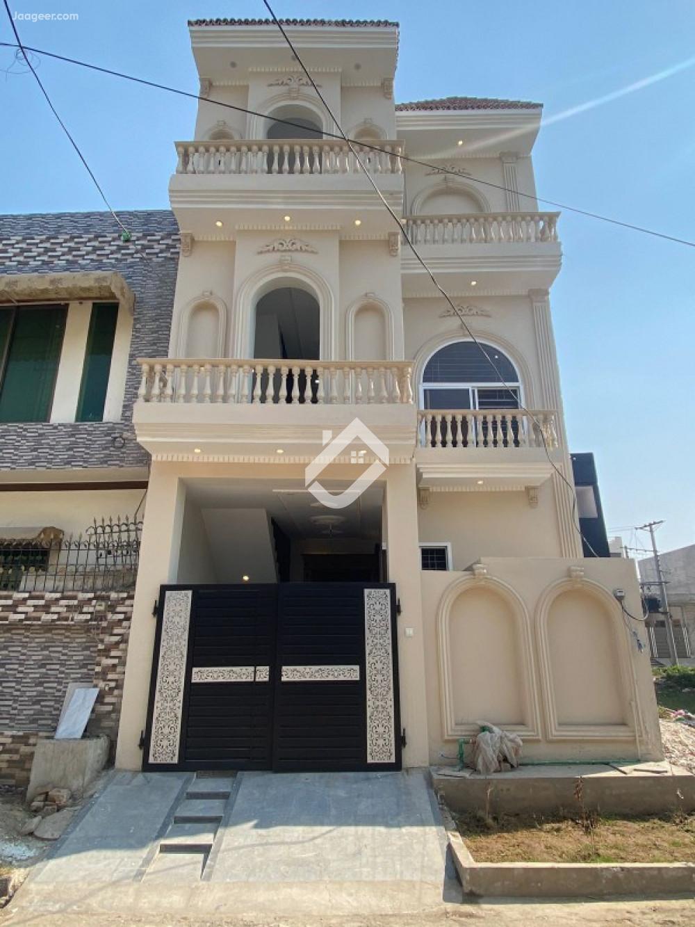 Main image 3.25 Marla Triple Storey House For Sale In Khayaban E Naveed  Faisalabad Raod
