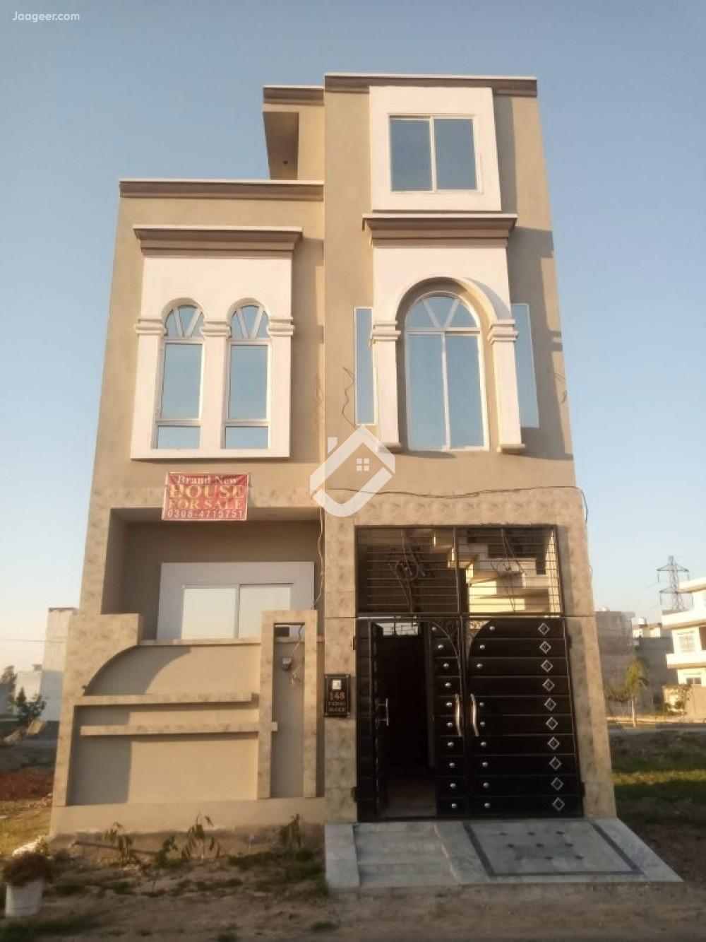View  3.5 Marla Double Storey House For Sale In SA Garden Gujranwala Road in SA Garden , Lahore
