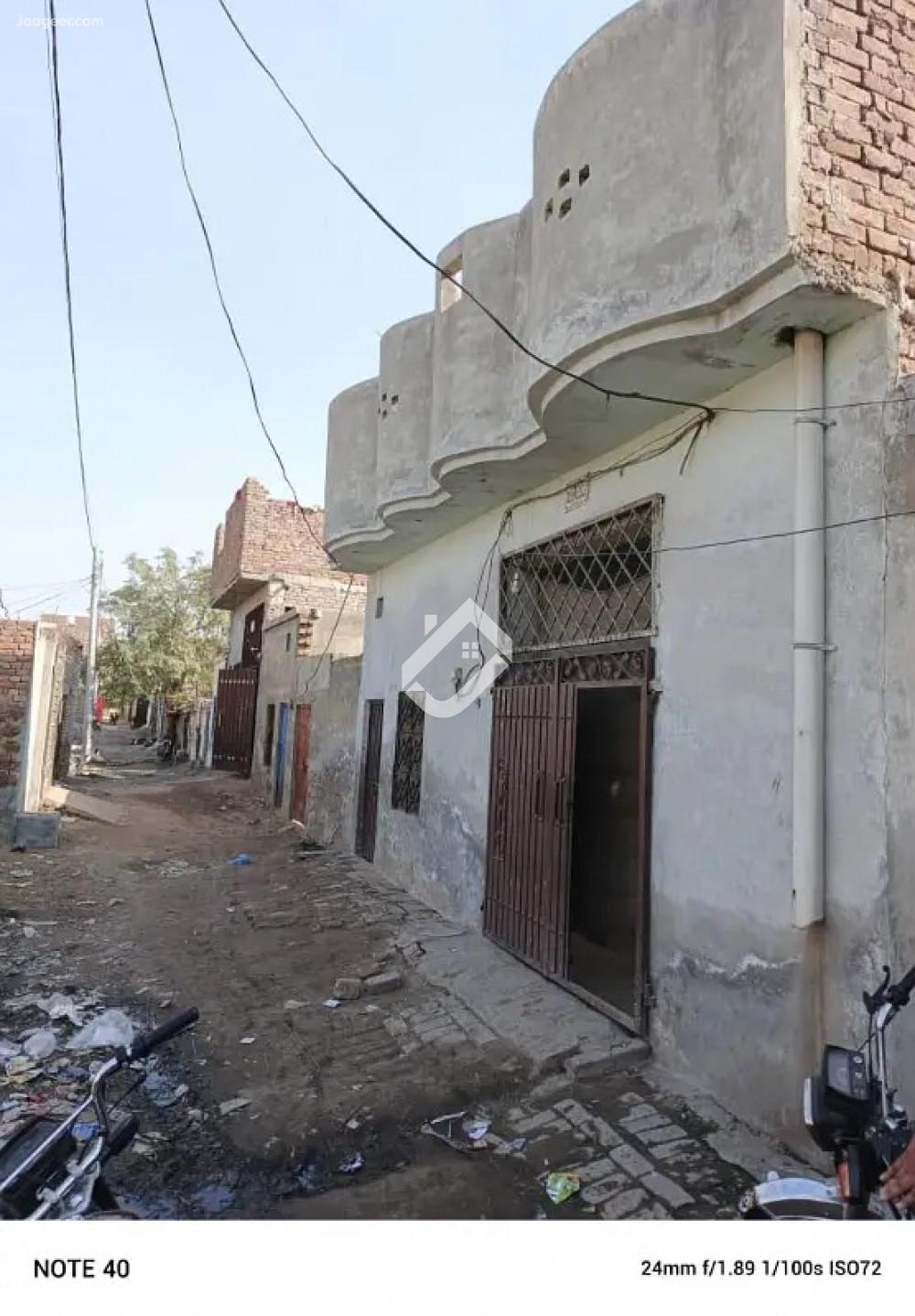 5 Marla Single Storey House For Sale InTariq Abad