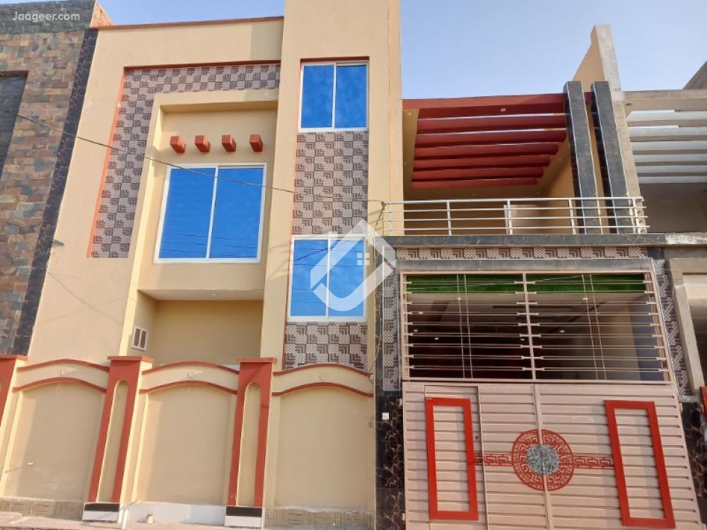 View  5 Marla Double Storey Sapnish House For Sale At PAF Road Ahmed Villas in Link PAF To Faisalabad Road, Sargodha