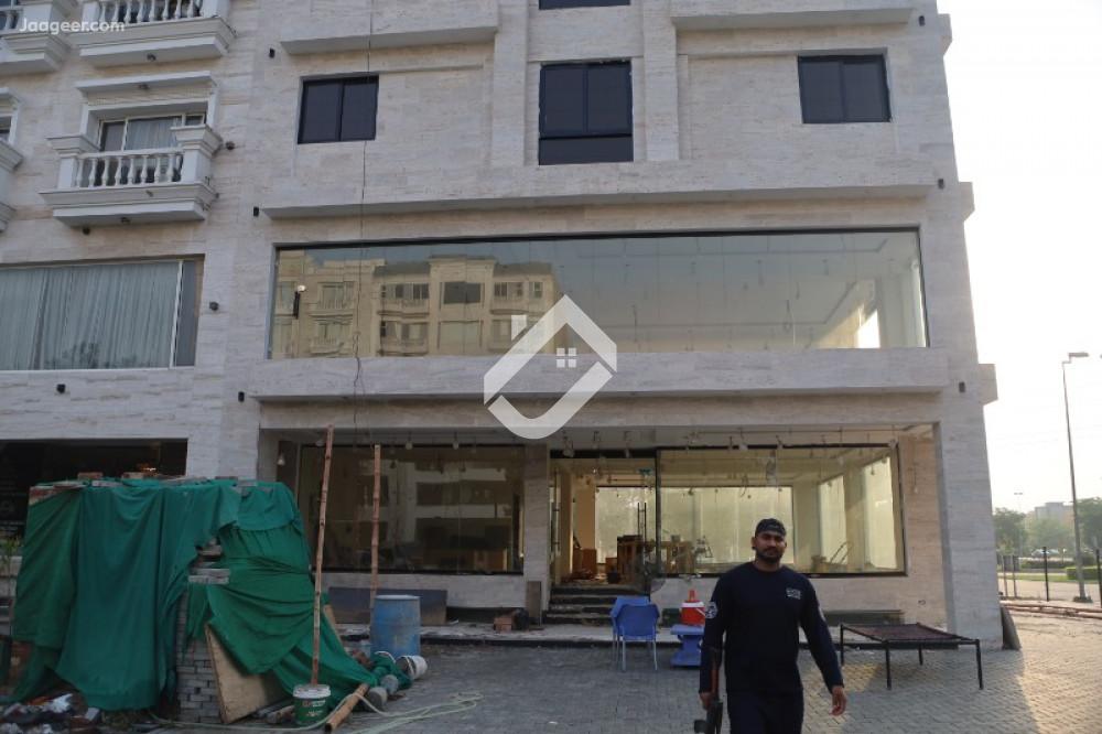 8 Marla Commercial Shop For Rent In Bahria Town