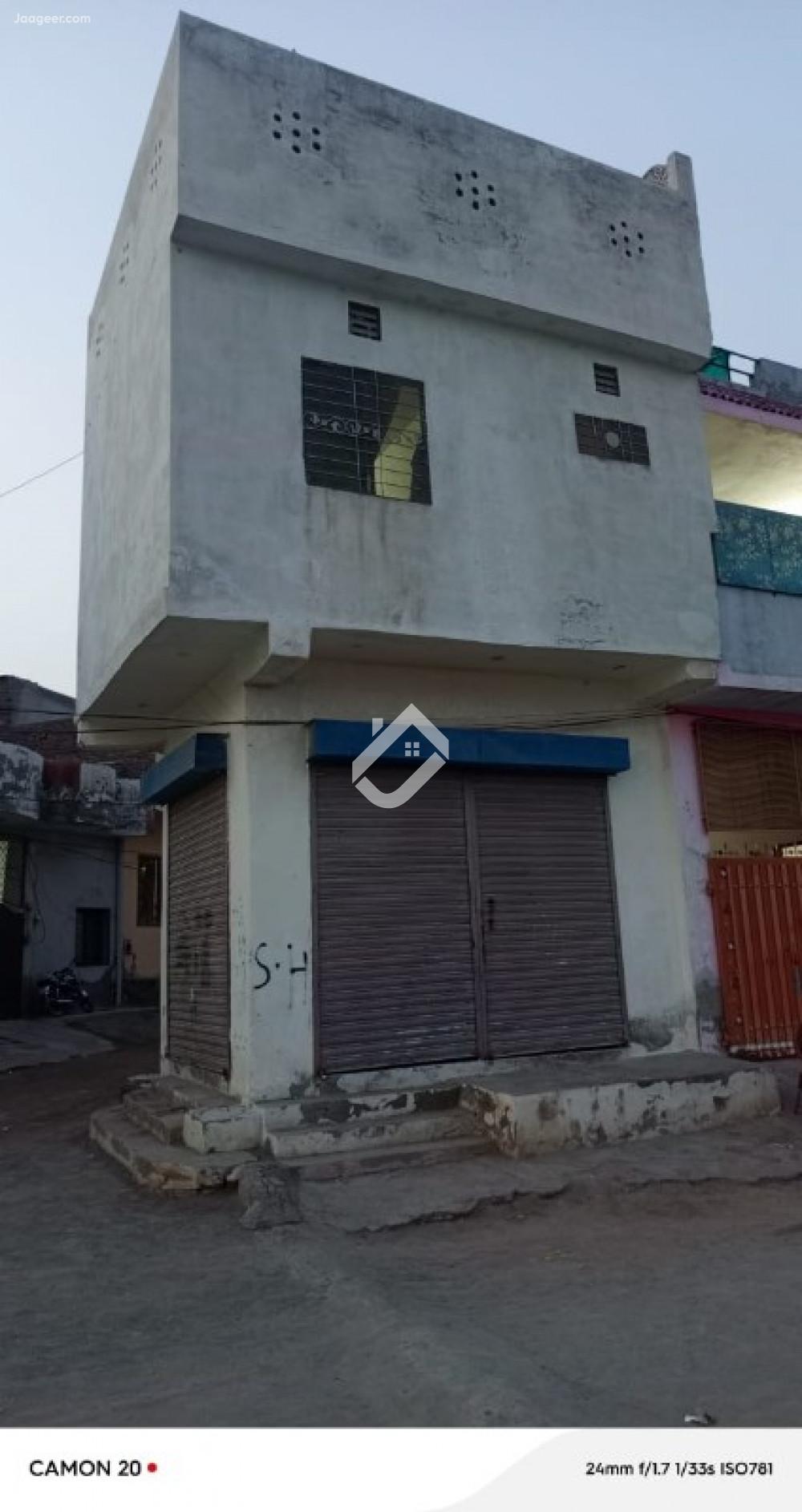 A Commercial Shop+ Flat For Sale In Shareef Town