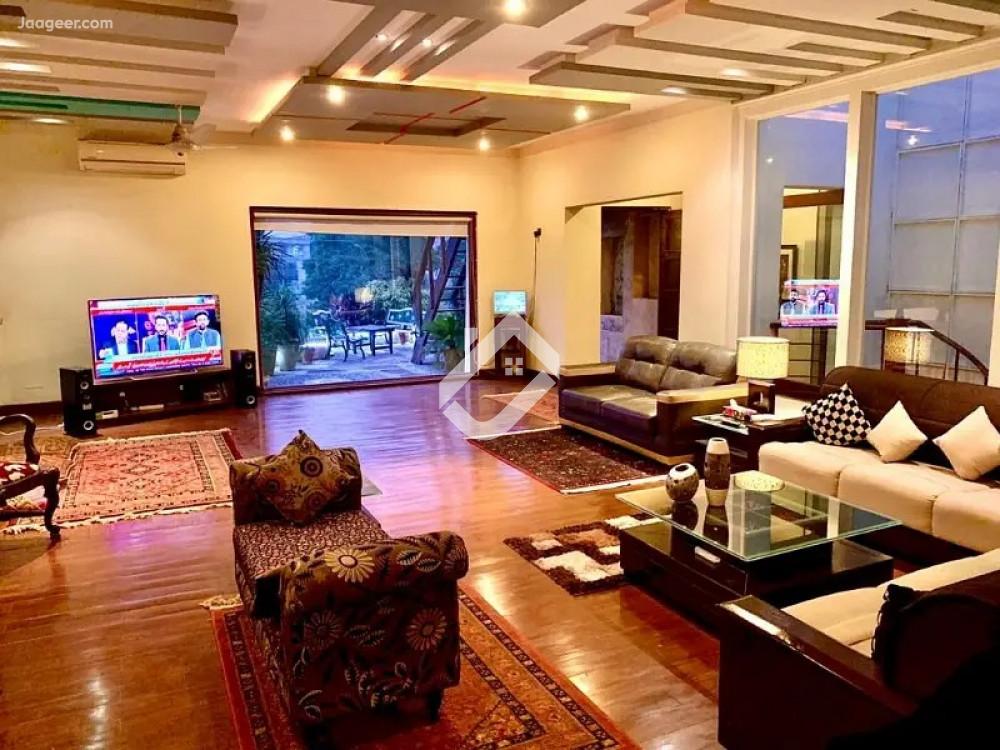 One Kanal Double Storey Semi Commercial House For Sale In Wapda Town G2